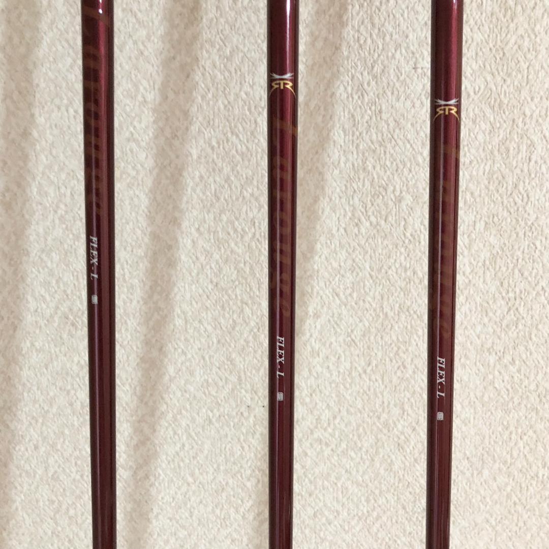 キャディバッグ付き ラルージュ Larouge レディース ゴルフ 9本