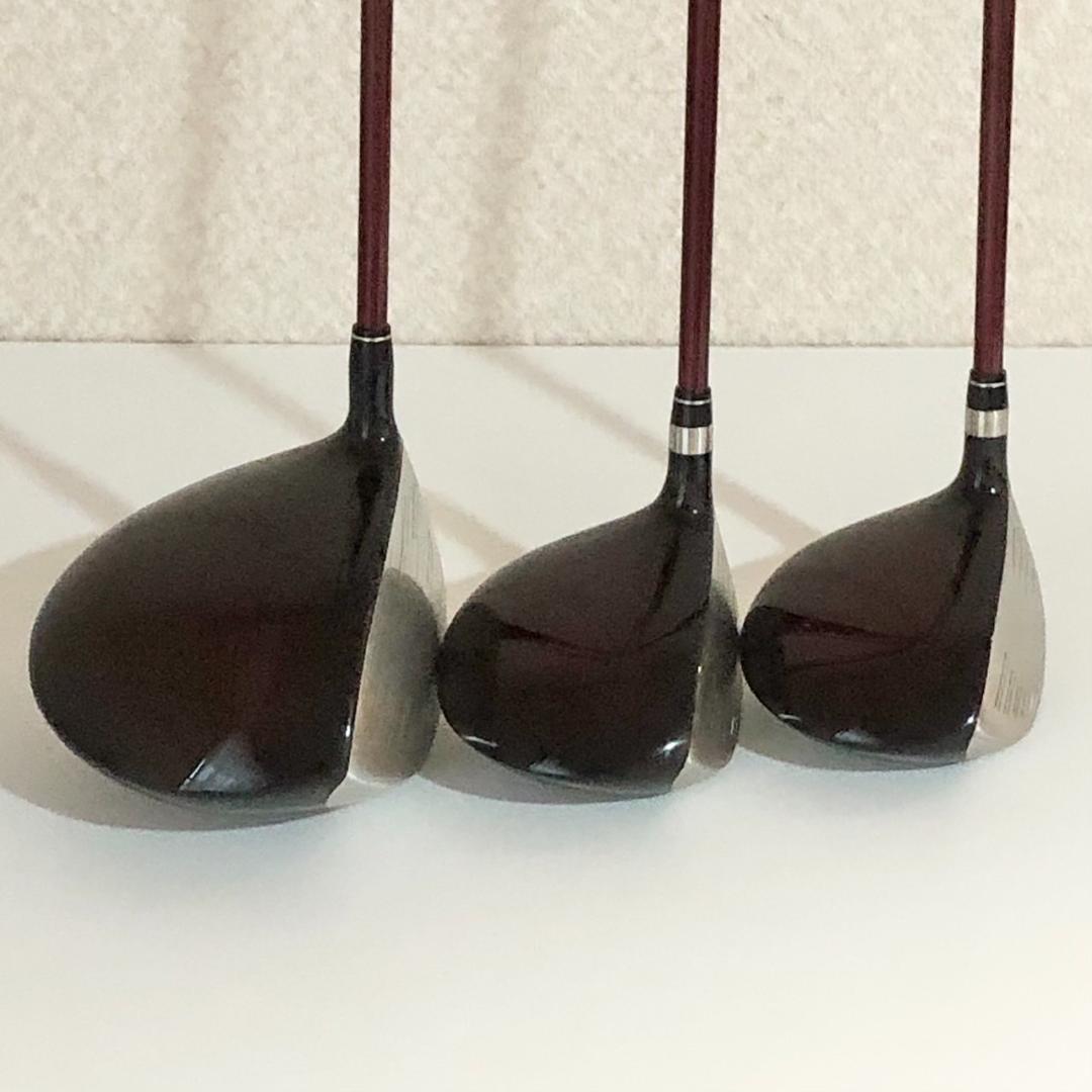 キャディバッグ付き ラルージュ Larouge レディース ゴルフ 9本