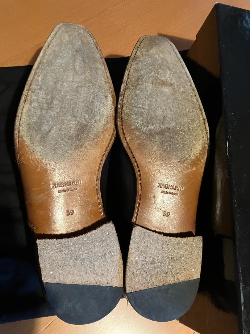 マグナーニ ダブルモンク 高島屋正規品 パティーヌ EU39 19567