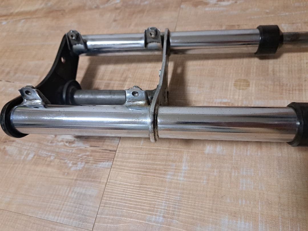 ゴリラフロントフォーク　メッキゴリラ