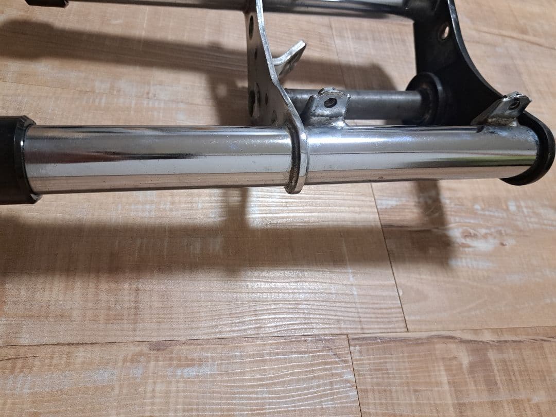 ゴリラフロントフォーク　メッキゴリラ