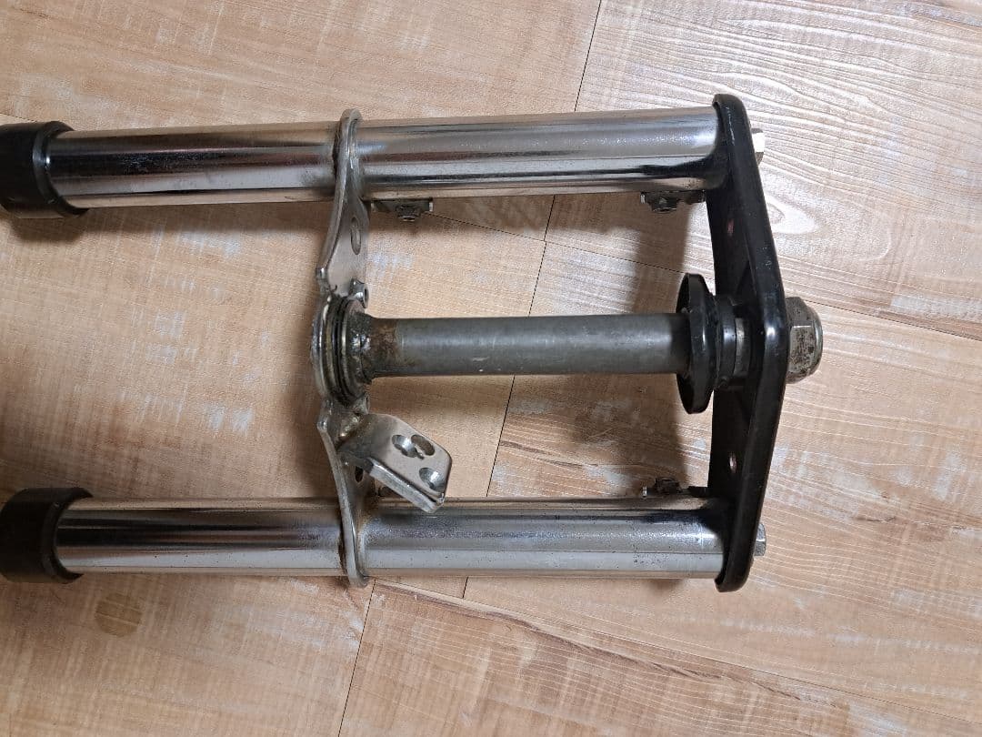 ゴリラフロントフォーク　メッキゴリラ