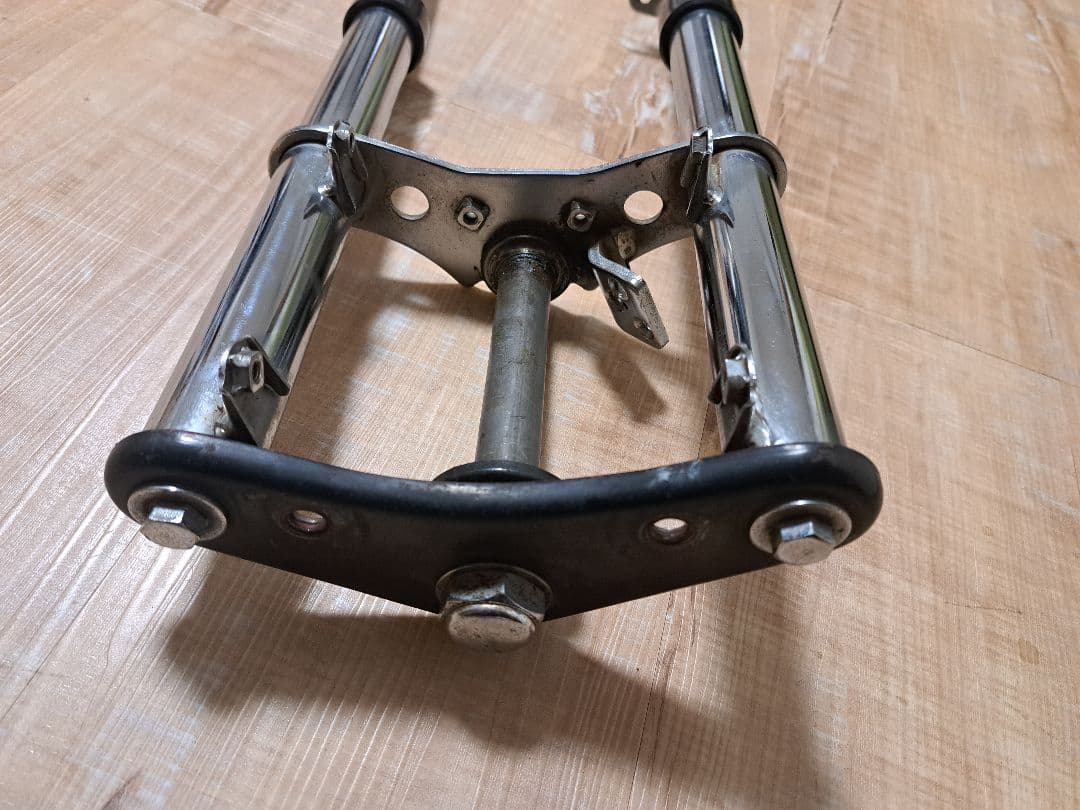 ゴリラフロントフォーク　メッキゴリラ