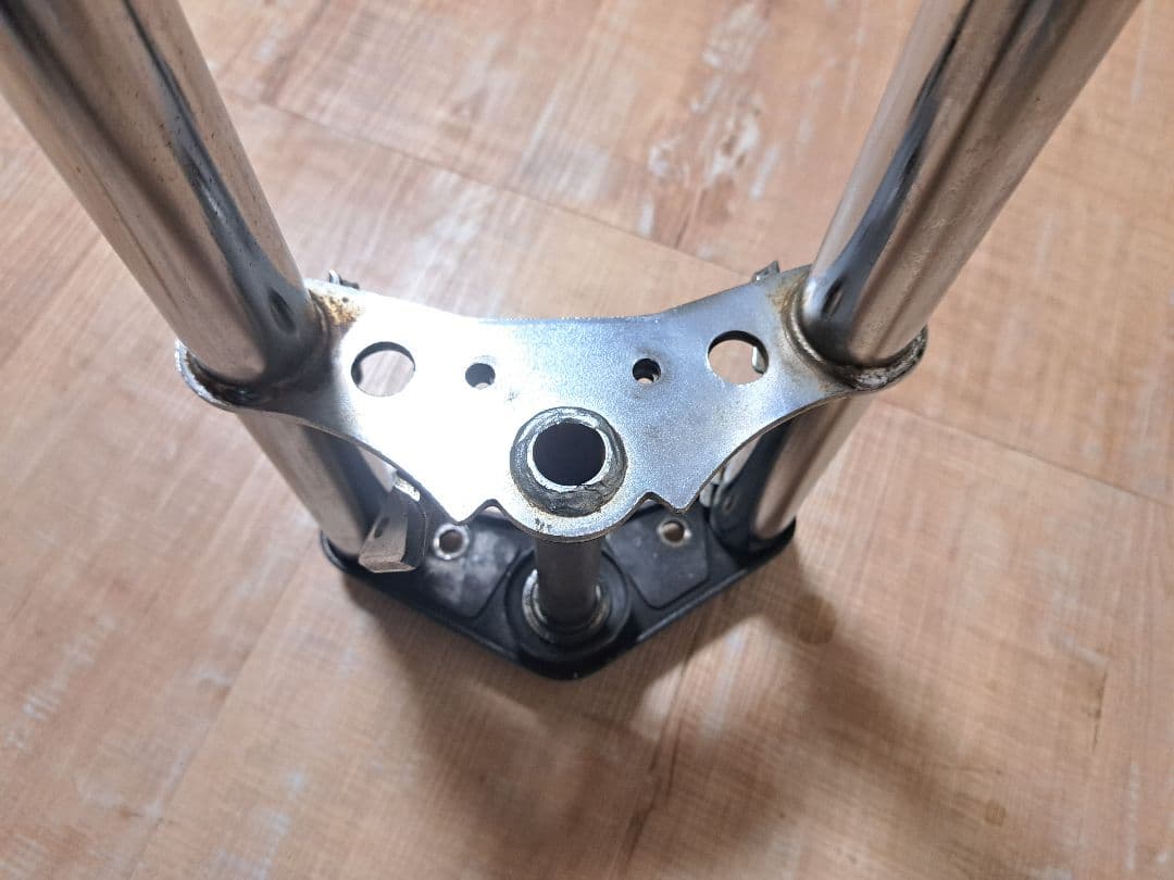 ゴリラフロントフォーク　メッキゴリラ