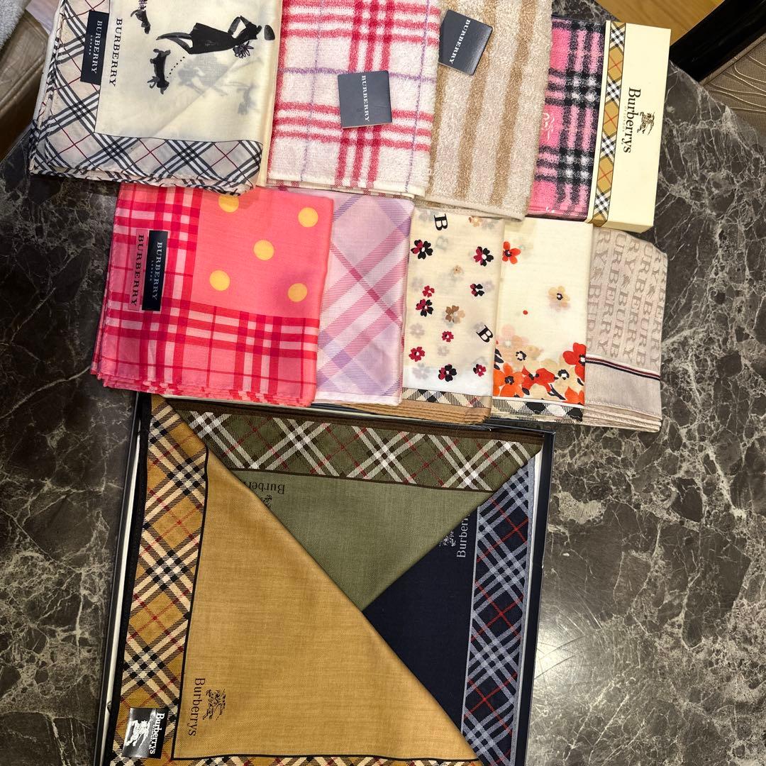 バーバリーハンカチ　未使用