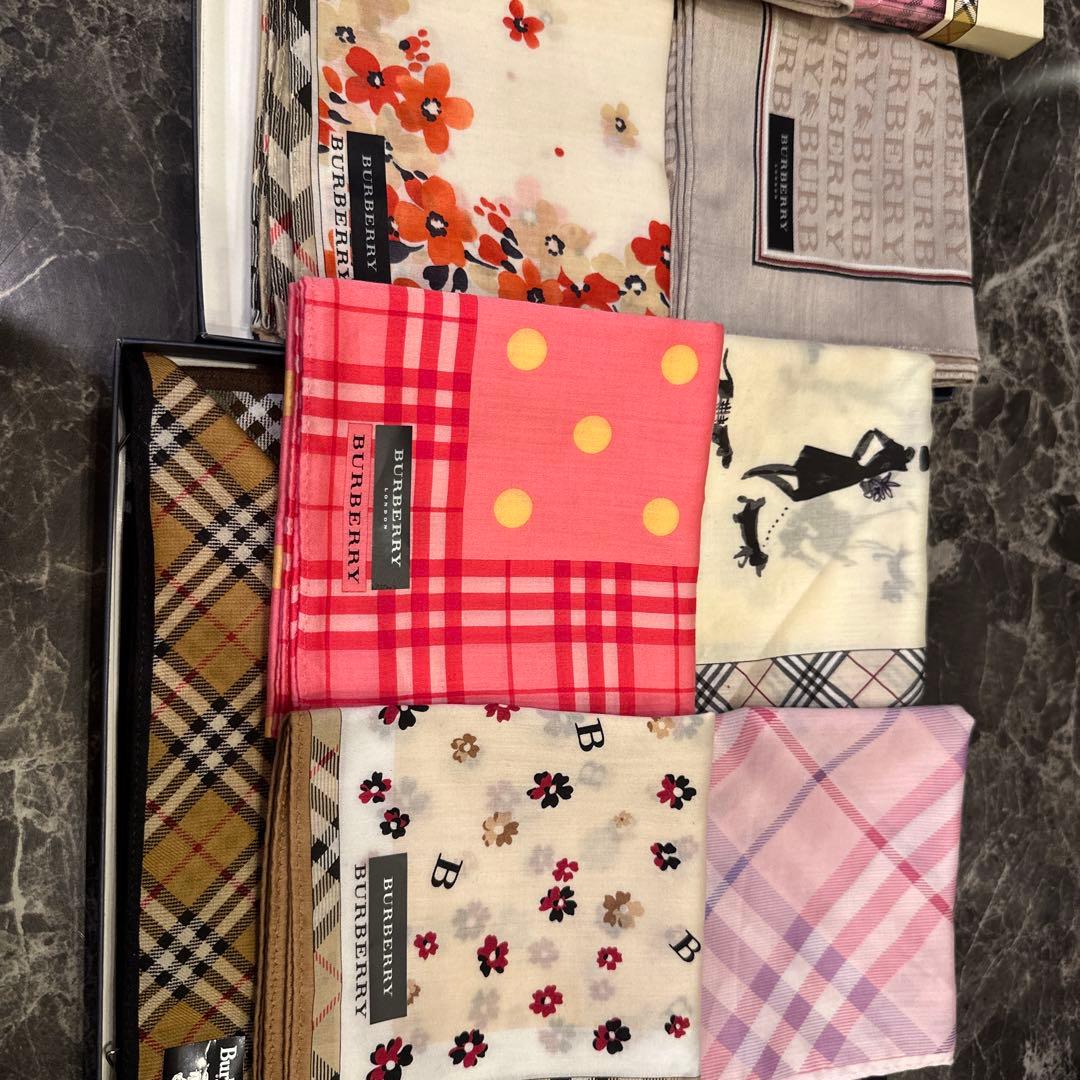 バーバリーハンカチ　未使用