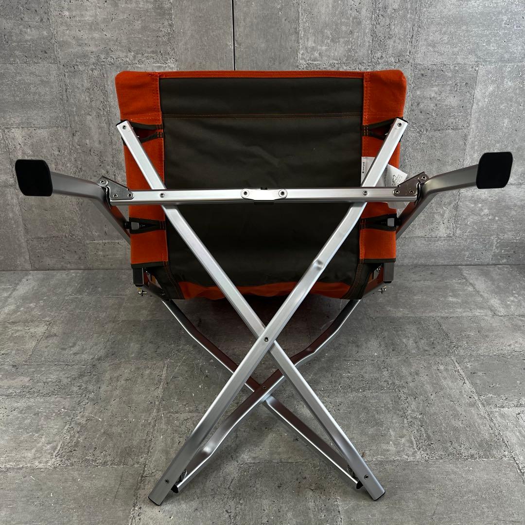 希少カラー/廃盤品 peak ローチェア30 オレンジ LV-090OR