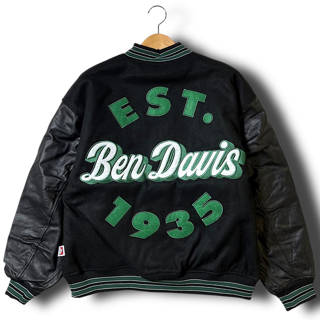 BEN DAVIS ベンデイビス リアルレザー スタジャン ブルゾン M