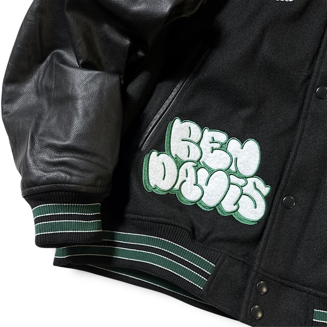 BEN DAVIS ベンデイビス リアルレザー スタジャン ブルゾン M