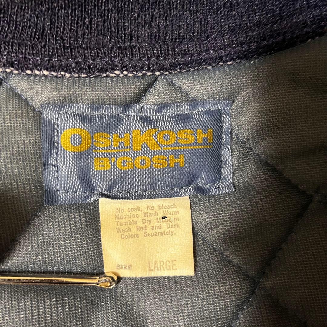 70’S OshKosh(オシュコシュ)QUILTED VEST ベスト 古着