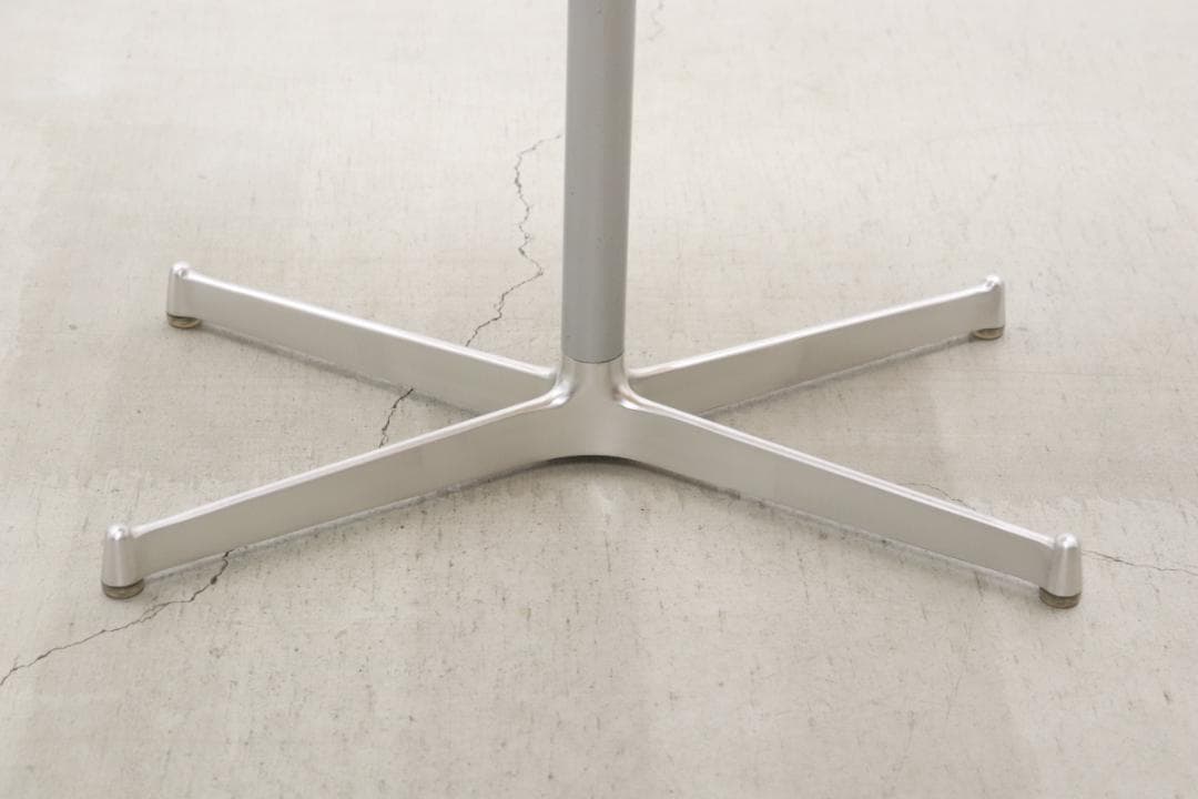 在庫2台 D&Department カフェテーブル ホワイト ナチュラル