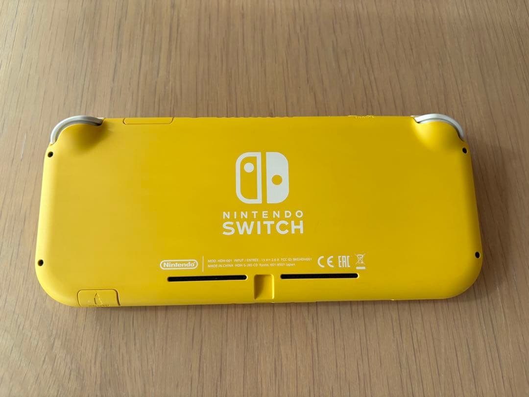 Nintendo Switch Lite イエロー 本体のみ 動作確認済み