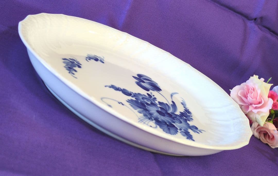 ロイヤルコペンハーゲン　ブルーフラワーカーブ　大皿　29cm　美品✨️