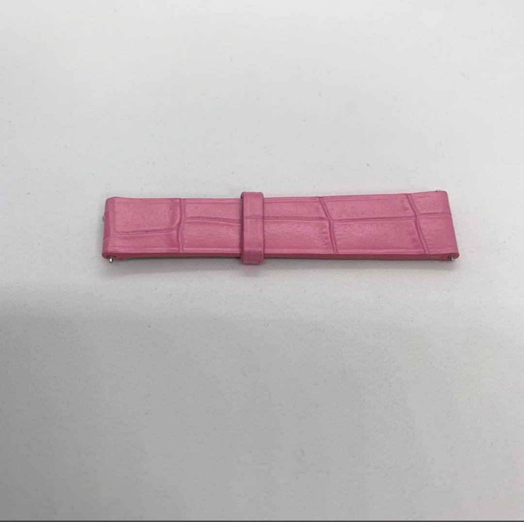 CHANEL ピンク レザー　シャネル 替えベルト ボーイフレンド H6724