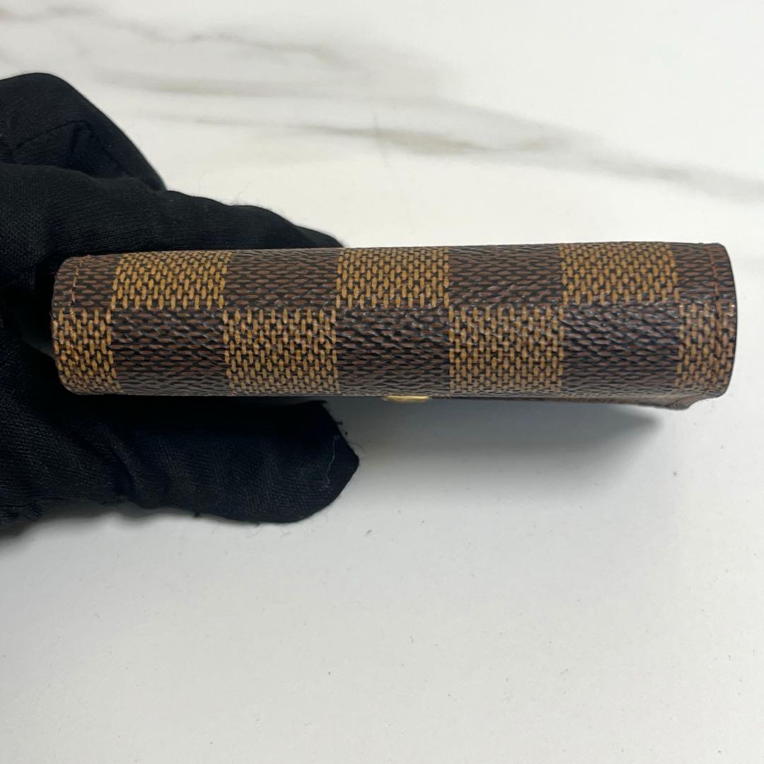 外観美品　ルイヴィトン ダミエ　ポルト　モネプラ　ケース