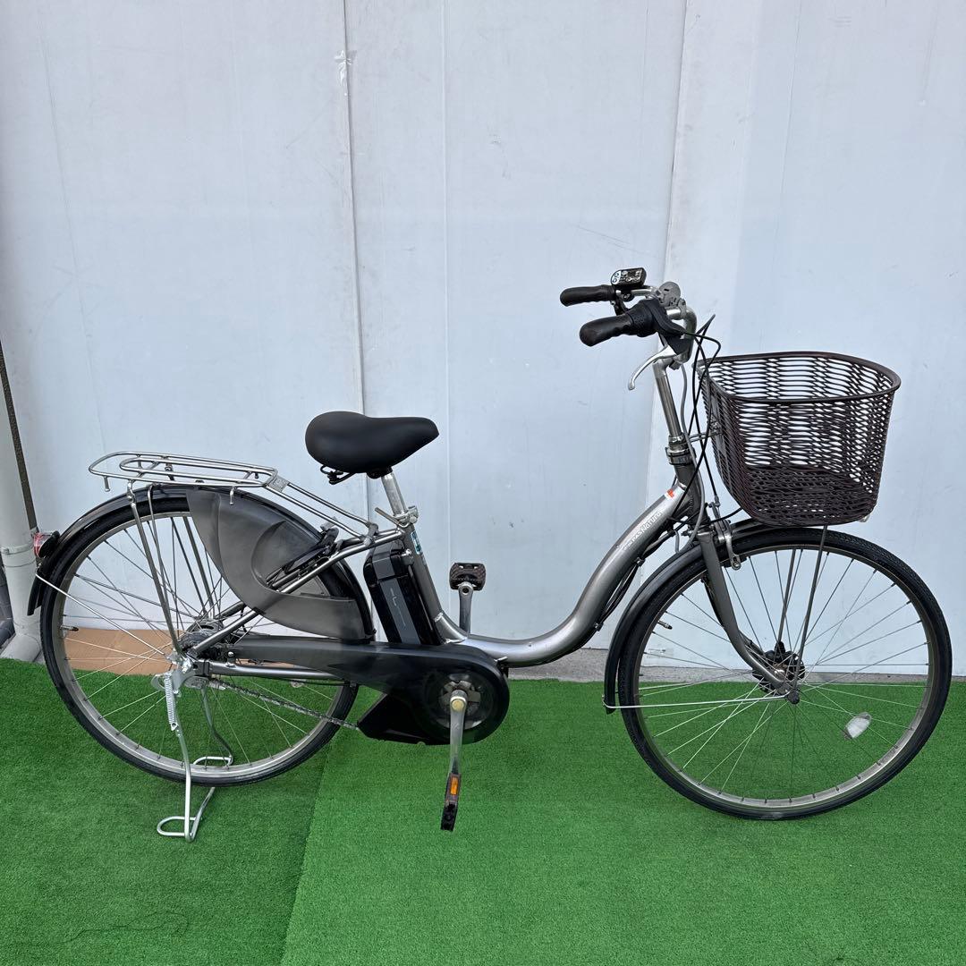 YAMAHAヤマハ電動アシスト自転車26インチ8.9Ah グレー