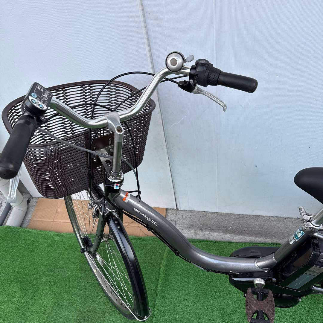 YAMAHAヤマハ電動アシスト自転車26インチ8.9Ah グレー