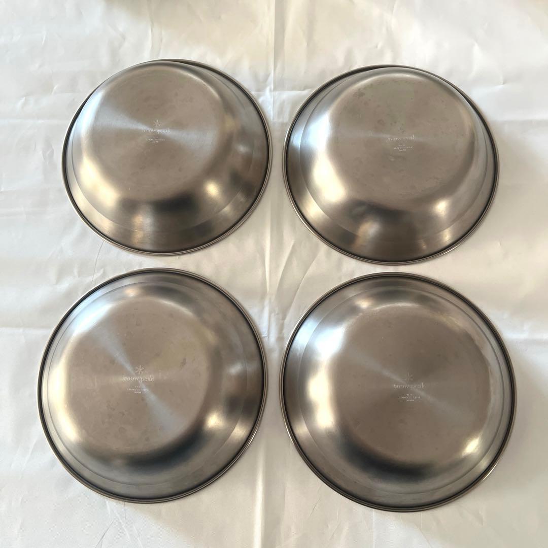 スノーピーク　テーブルウェアセット L 16枚　とクッカー4点セット　皿