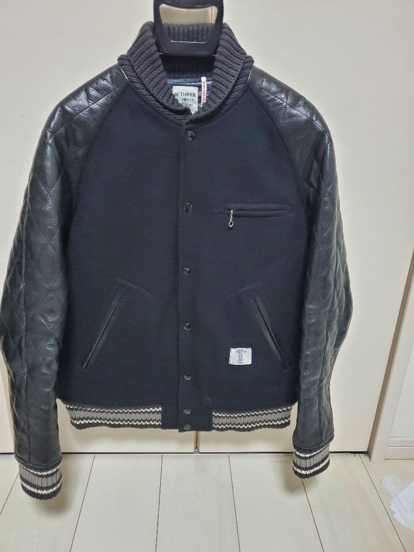 H*5様 ベドウィン　スタジャン　レザー　３　ワコマリア　デラックス