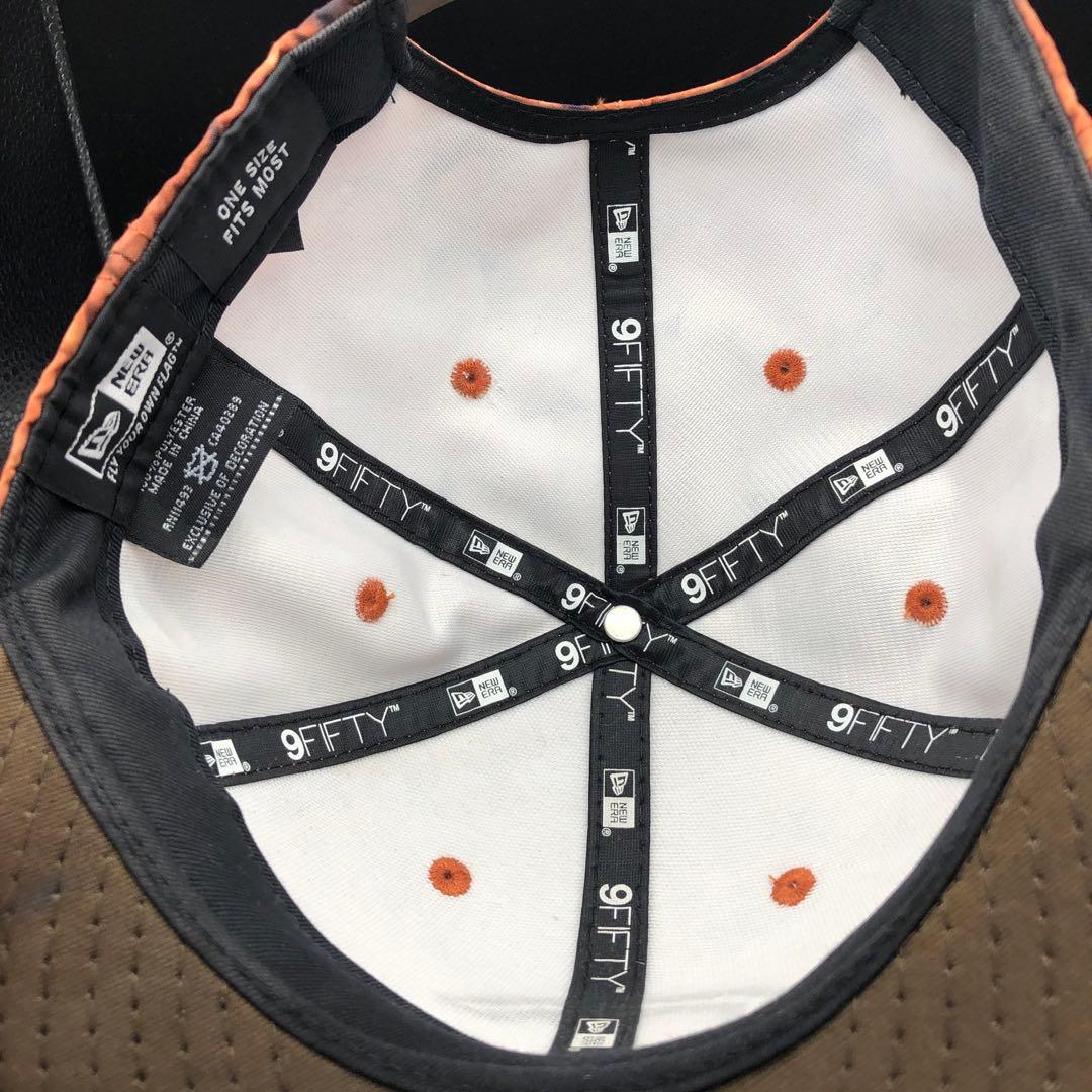 【限定品】もみじ饅頭柄　広島東洋カープ×NEW ERA 9FIFTY 秋色