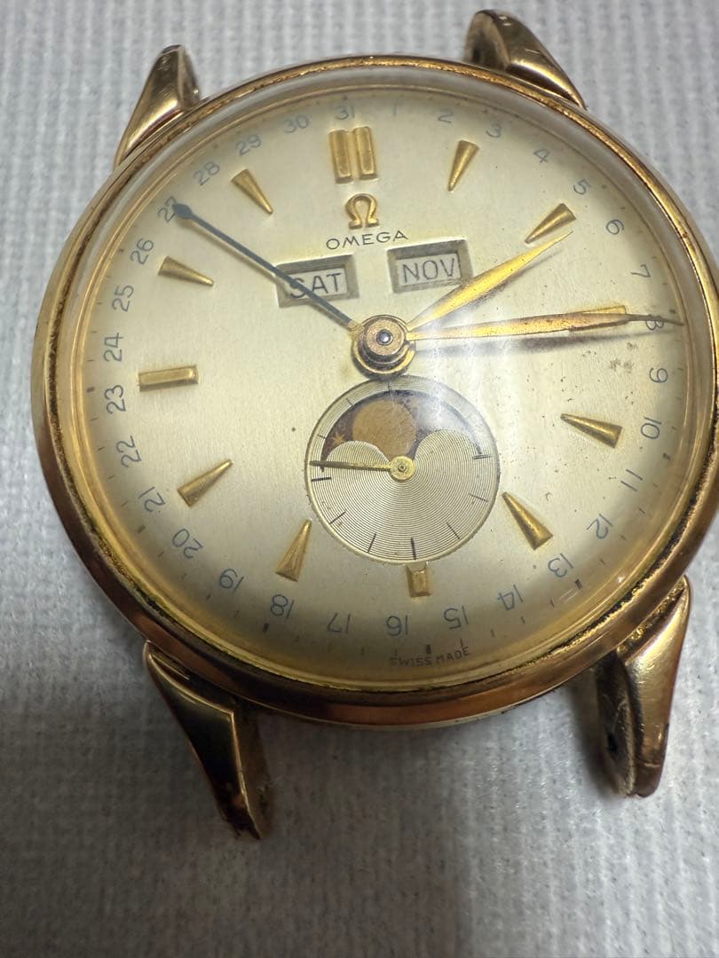 オメガ リダンダイアル トリプルカレンダー ムーンフェイズ ジャンク