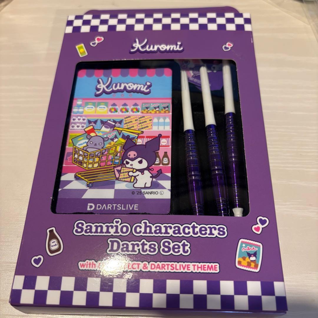 サンリオ　ダーツライブカード＆ダーツセット　クロミ