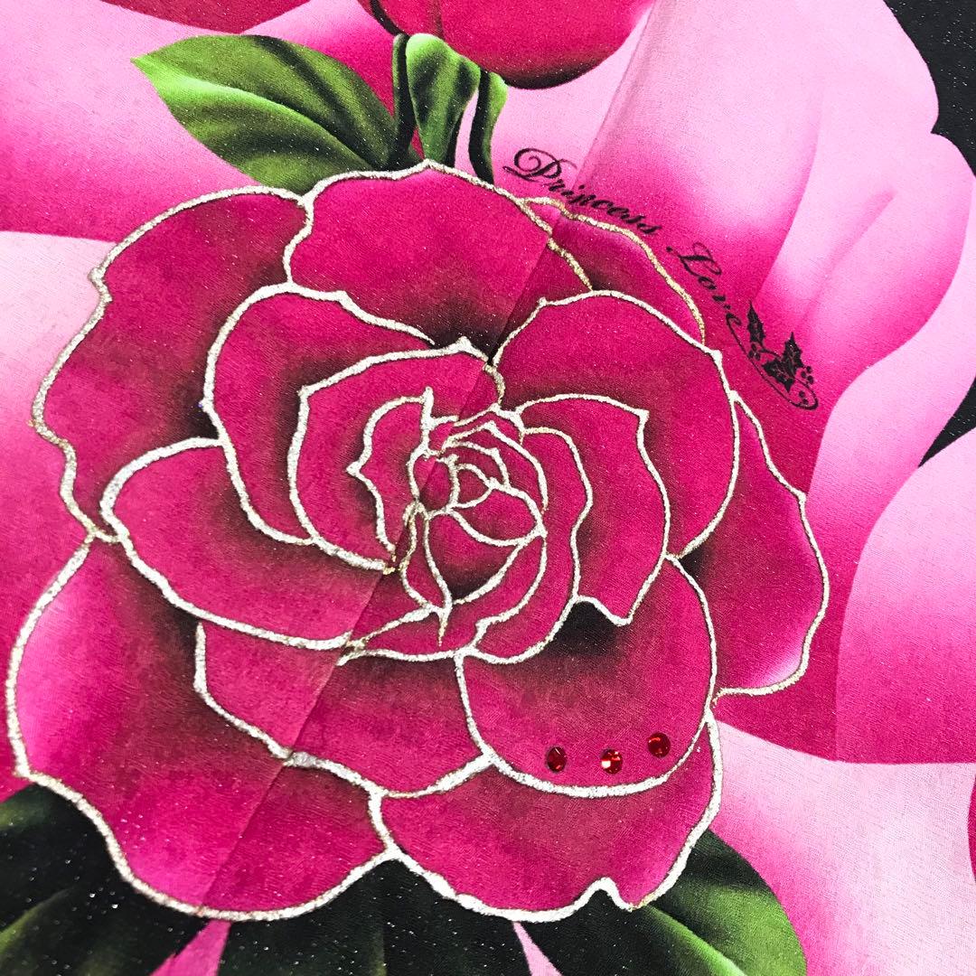 ★少々難あり★正絹 振袖 仕立て上がり リメイク