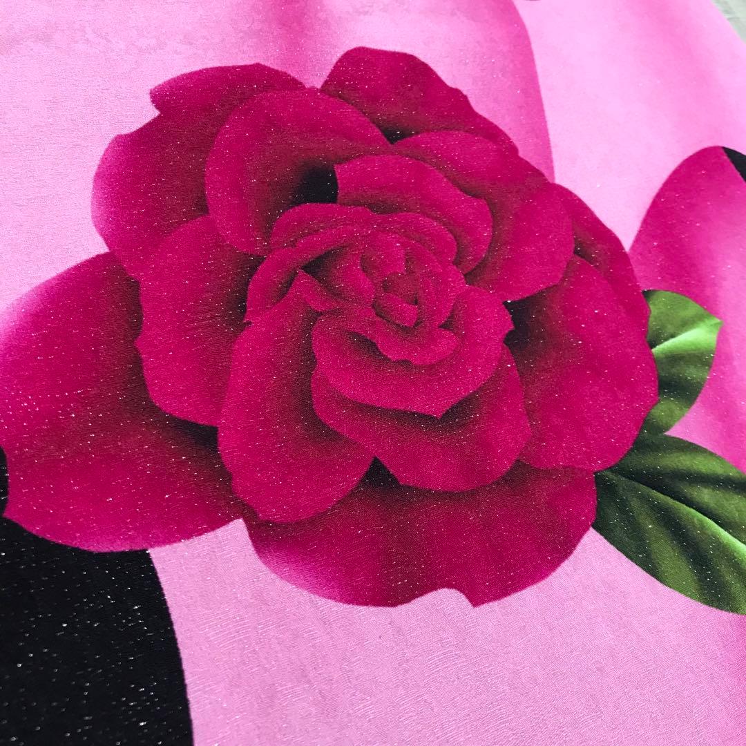 ★少々難あり★正絹 振袖 仕立て上がり リメイク