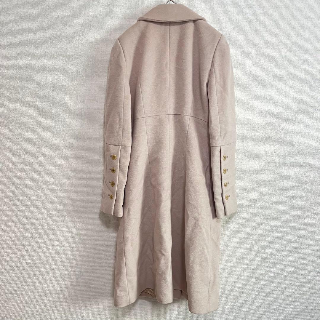 PAULE KA ベージュ ロングコート ボタン付き サイズ40 美品
