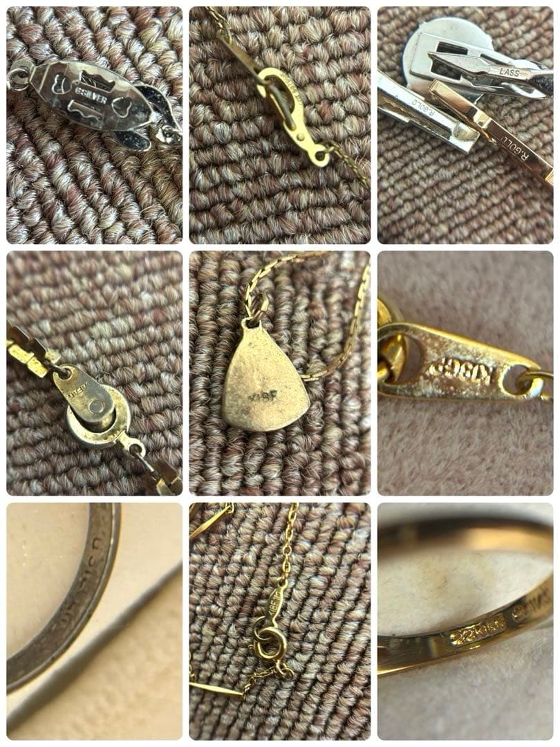 c*m様 遺品整理　ネックレス　ゴールド　ヴィンテージ　大量　シルバー　まとめ売