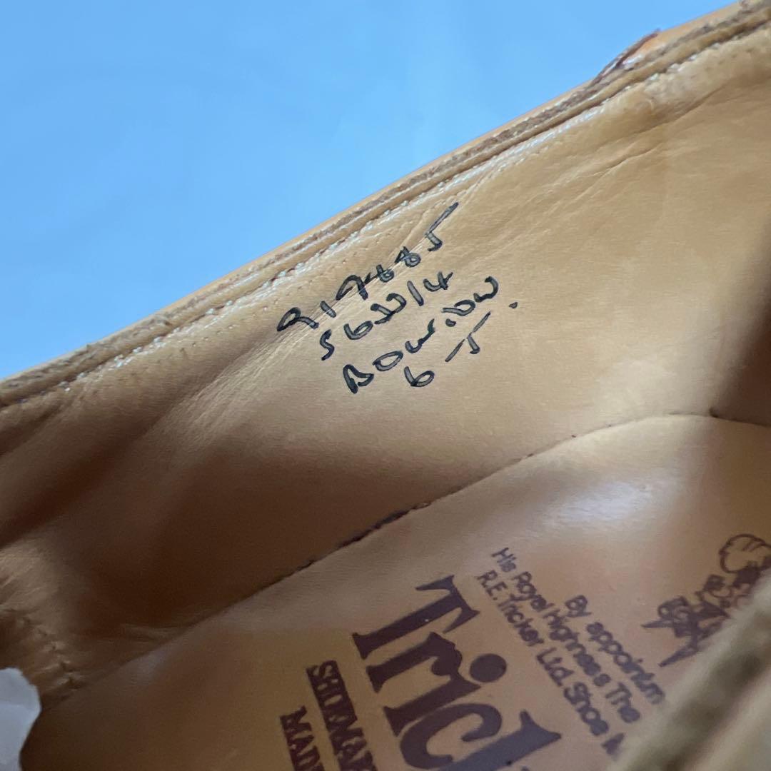 Tricker's トリッカーズ BOURTON バートン ウイングチップ　6