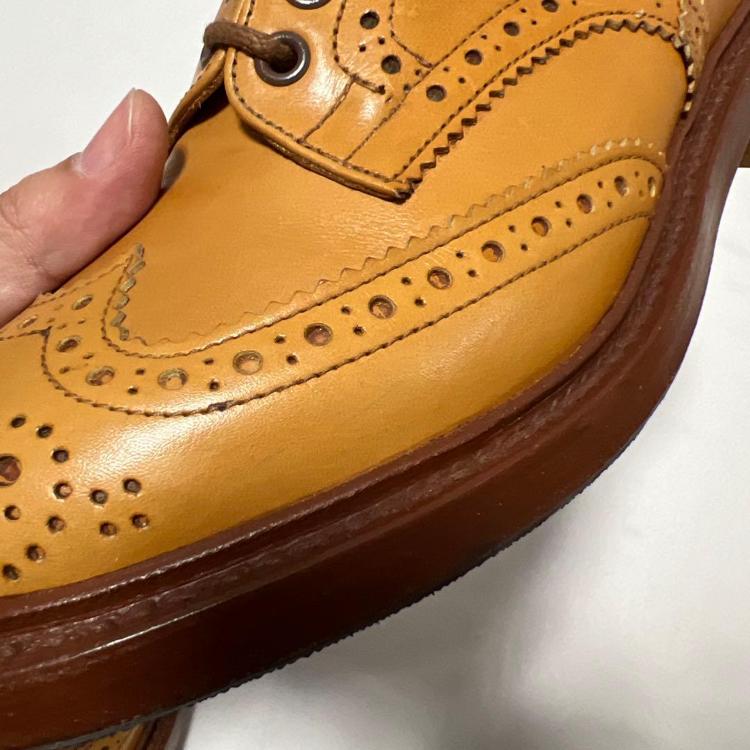 Tricker's トリッカーズ BOURTON バートン ウイングチップ　6