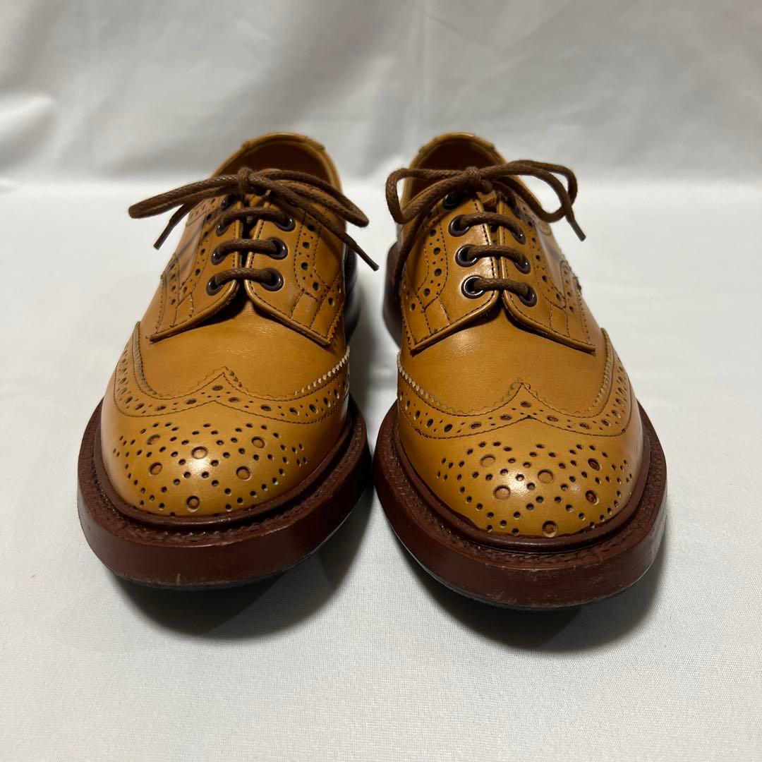 Tricker's トリッカーズ BOURTON バートン ウイングチップ　6