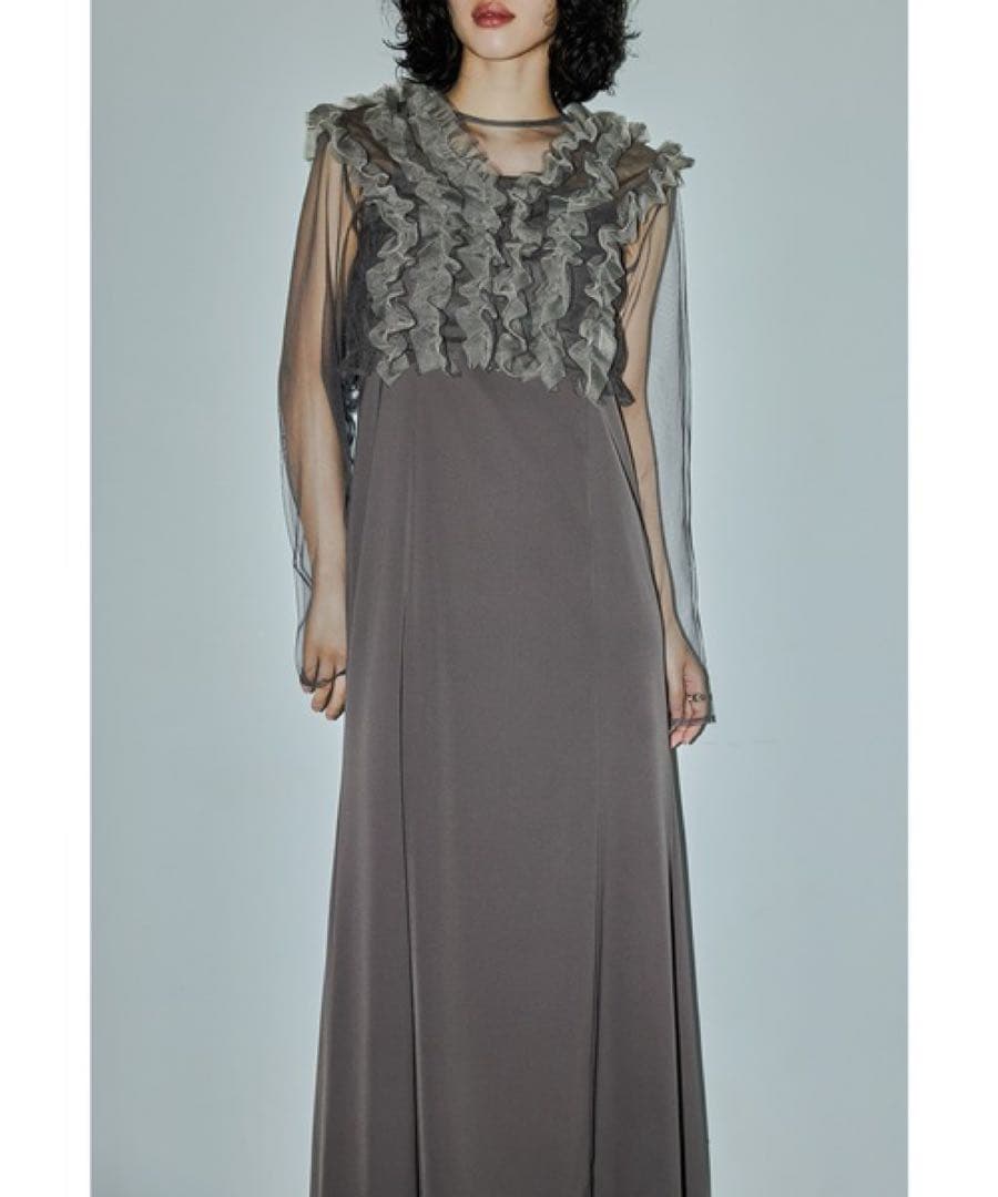 Mサイズ 3点セットMany wayフリルドレス ボレロ ブラウス セット