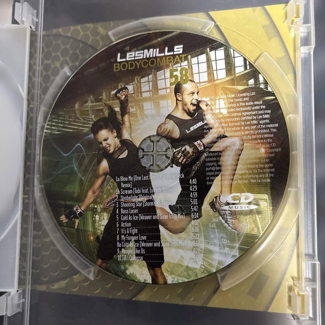 take レズミルズ　ボディコンバット　58.59