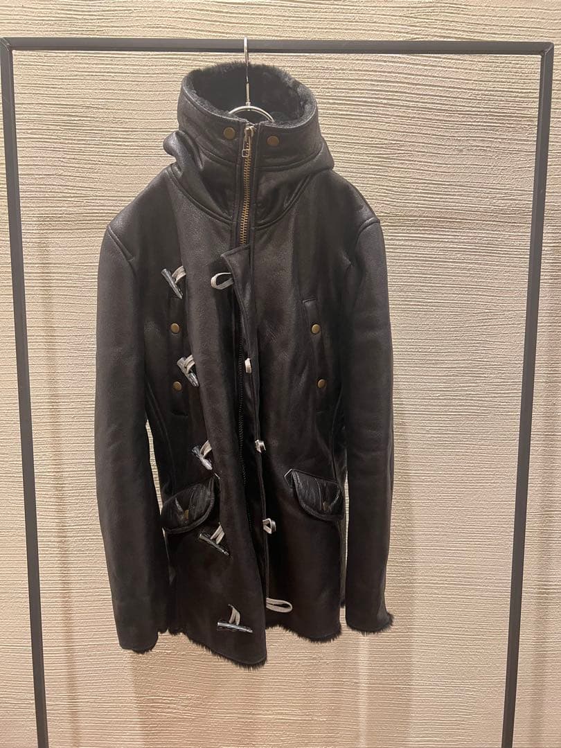 ジャケット・アウター 00s japanese label duffel coat hoodie