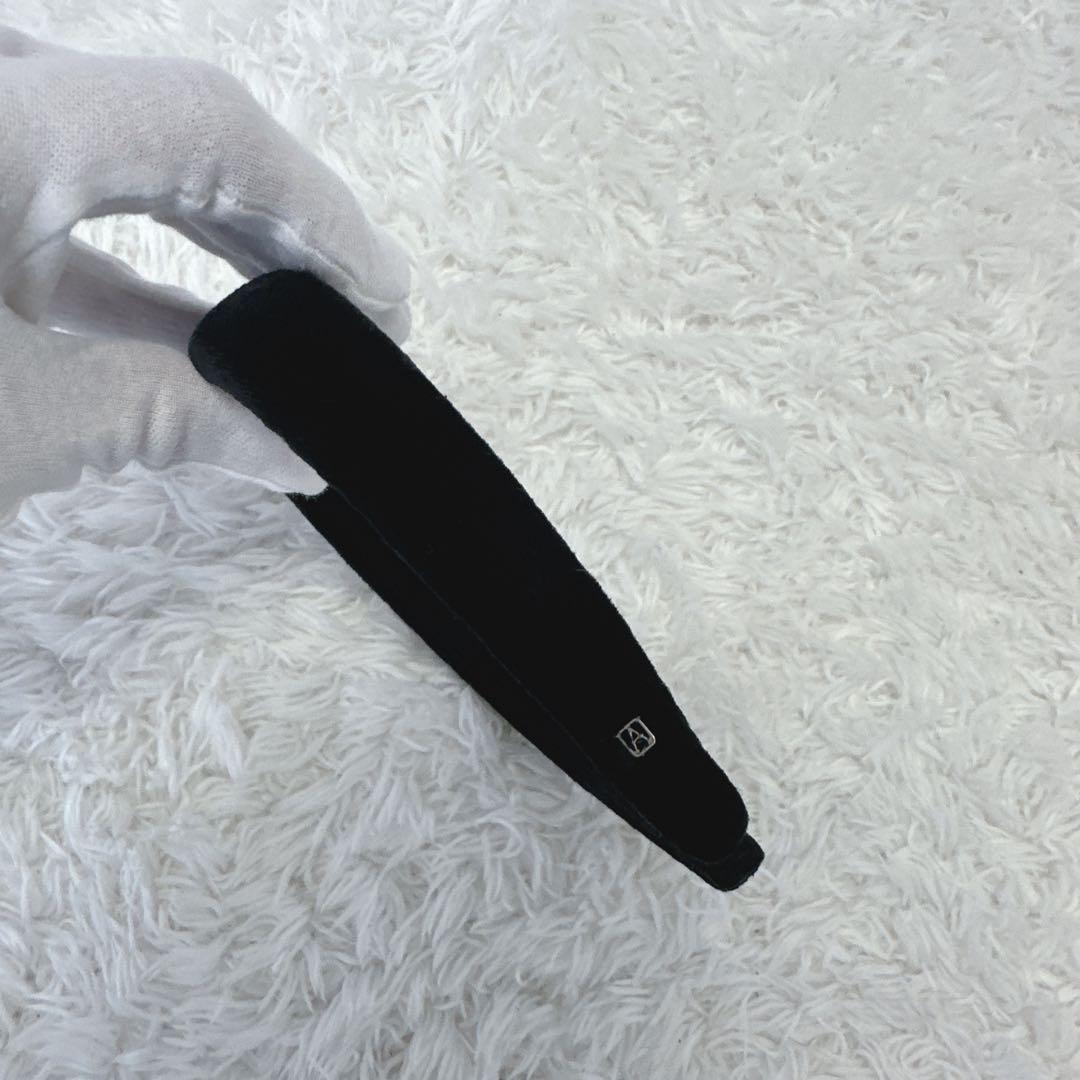 【極美品】アレクサンドル ドゥ パリ　ベロアカチューシャ