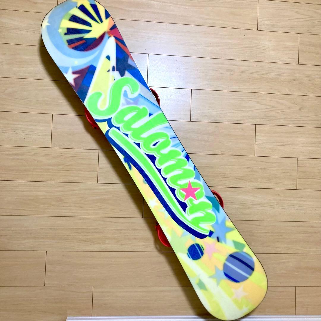 SALOMON スノーボードセット150cm ビンディング付 初中級 2点セット