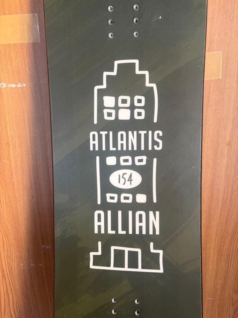 22-23ALLIAN ATLANTISグラトリ　154 ダブルキャンバー