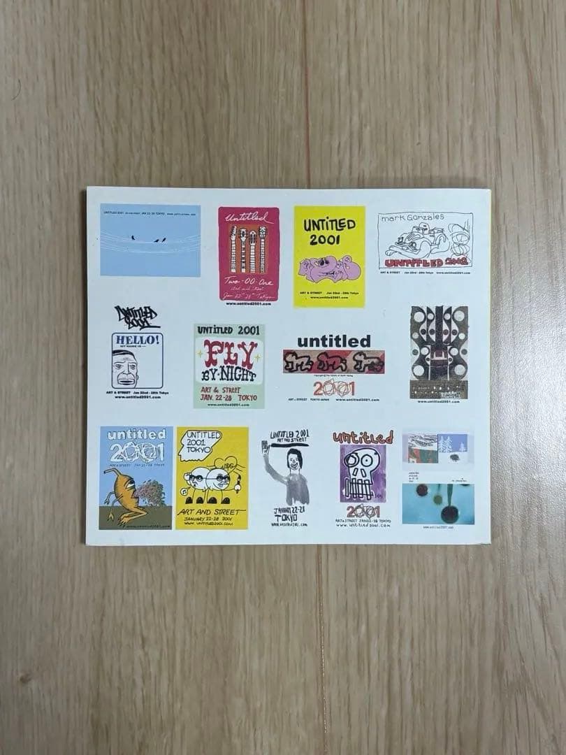 2001年開催のアートイベント 「untitled 2001」アートブック