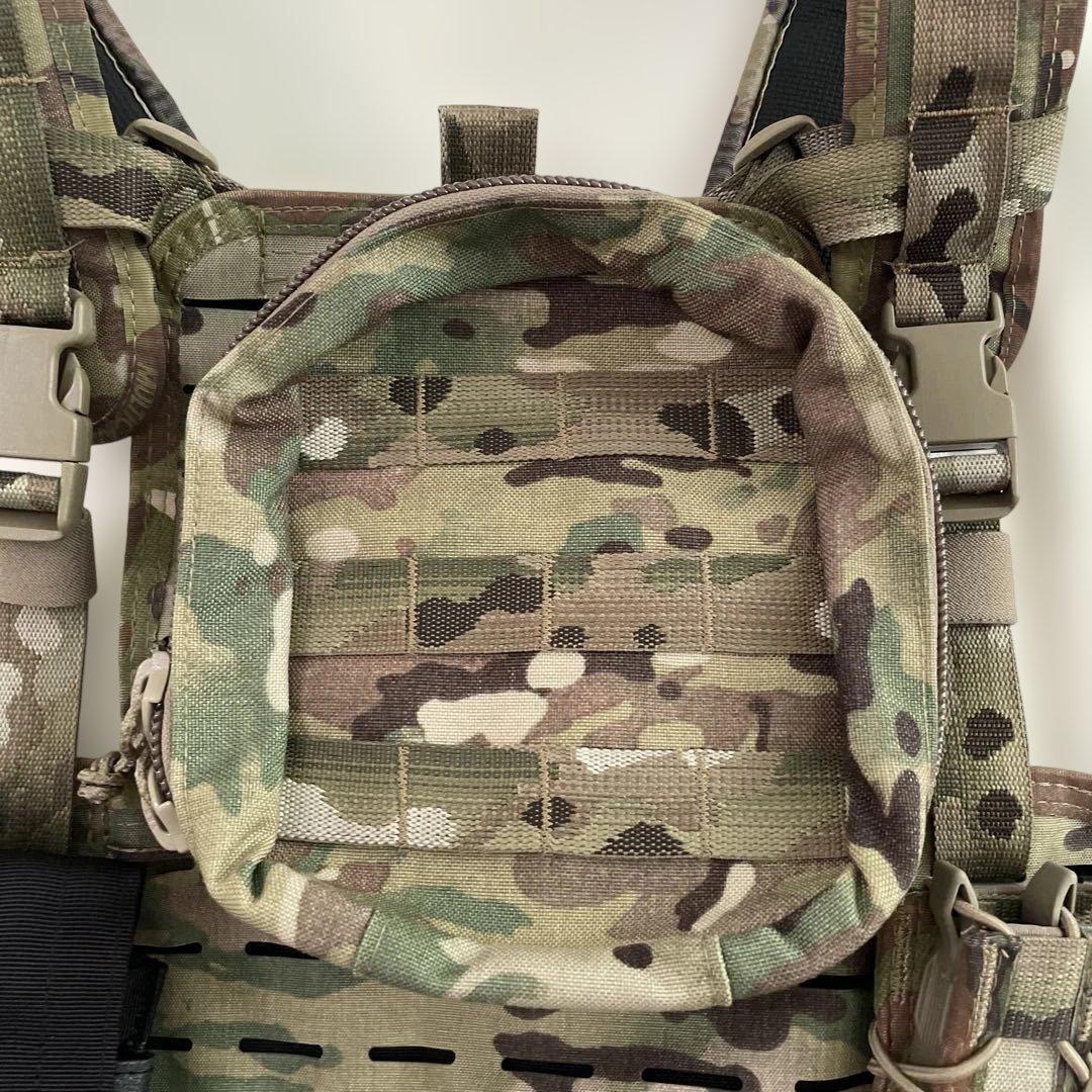 マルチカム チェストリグ 4マガジンポーチ付き