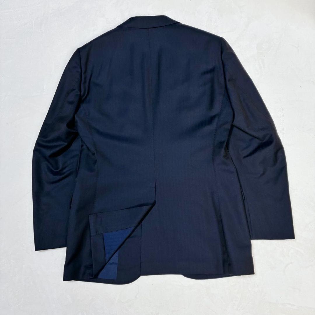 トゥモローランド スーツ セットアップ ストライプ カノニコ モヘヤ混 紺