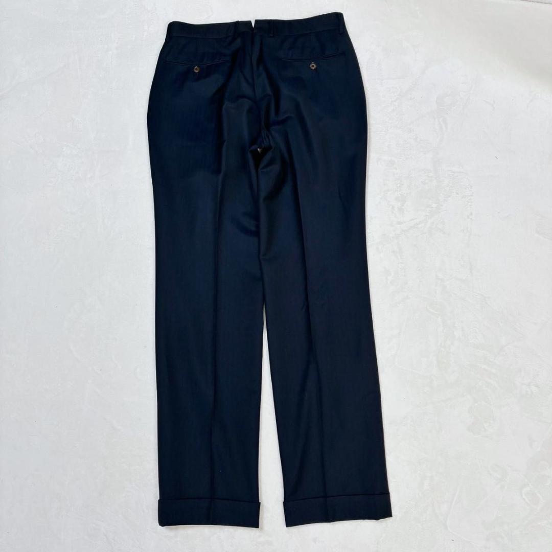 トゥモローランド スーツ セットアップ ストライプ カノニコ モヘヤ混 紺