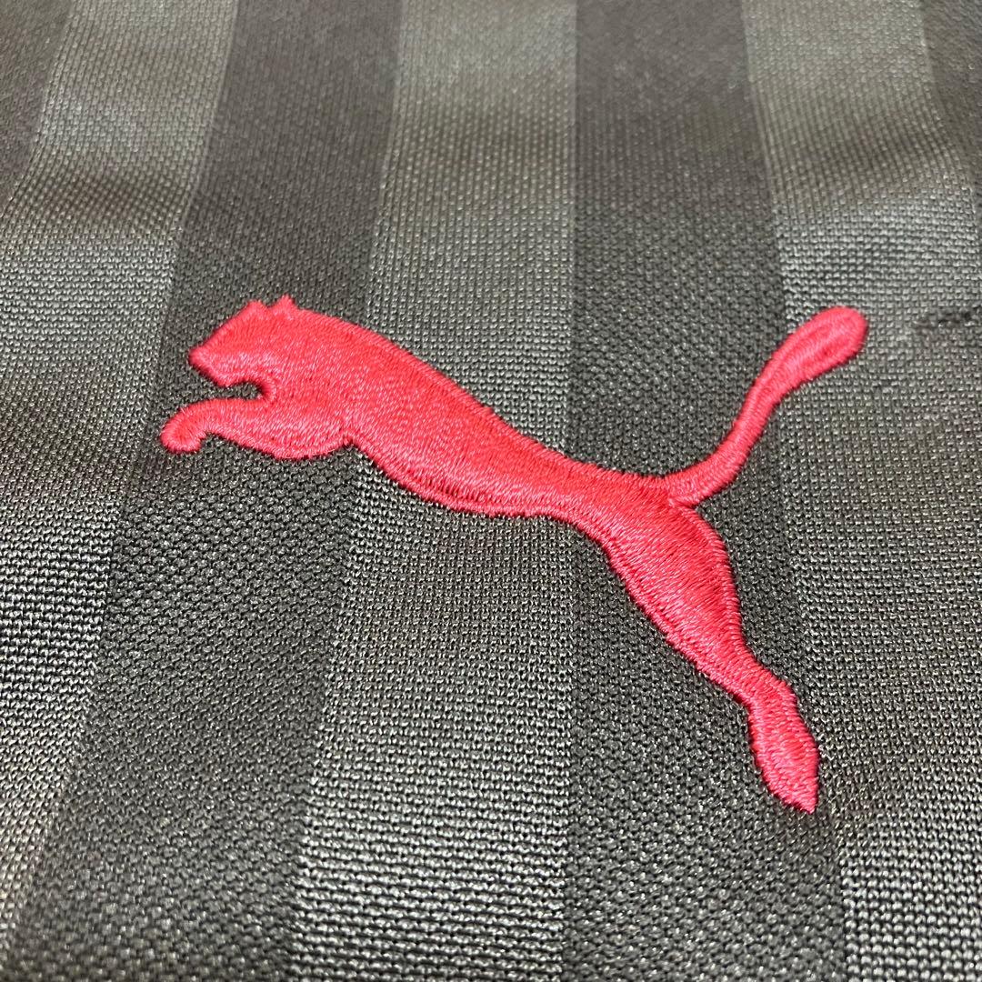 ナイスカラーリング！プーマpuma ジャージセットアップ　上下　刺繍　デカロゴ