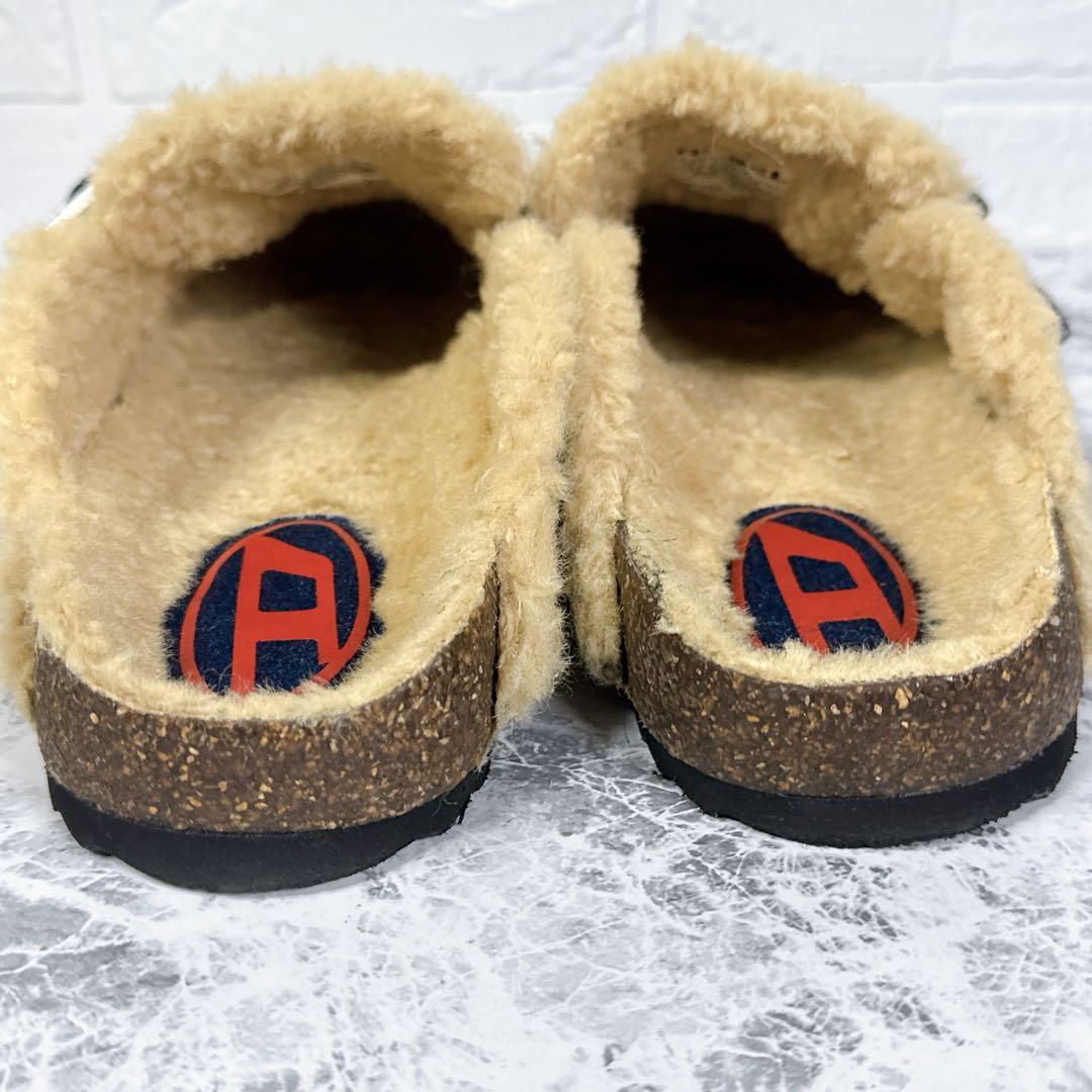 【極美品】DIESEL サンダル クロッグ デニム ボア ワンポイント