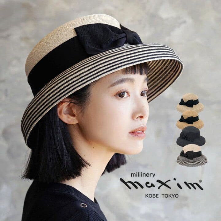 maxim カサブランカハット ツートン