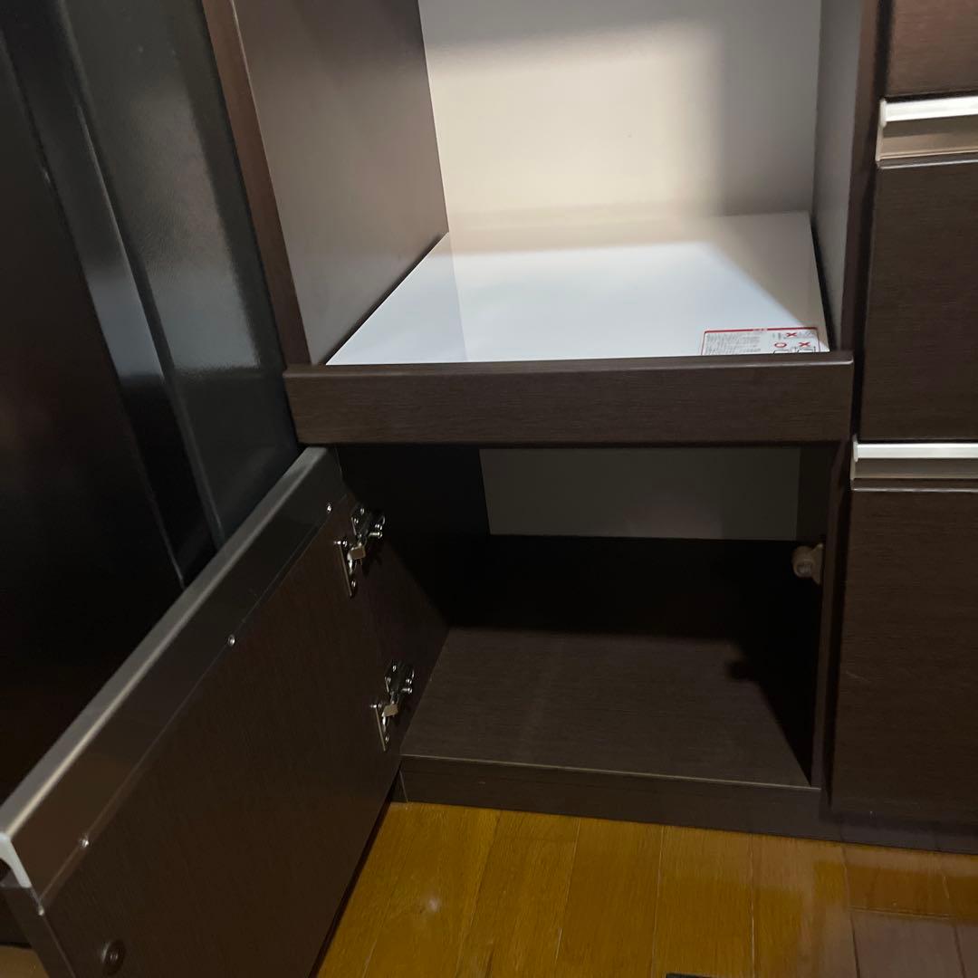 食器棚 収納 ロータイプ 120 キッチンカウンター 北欧 120cm 完成品