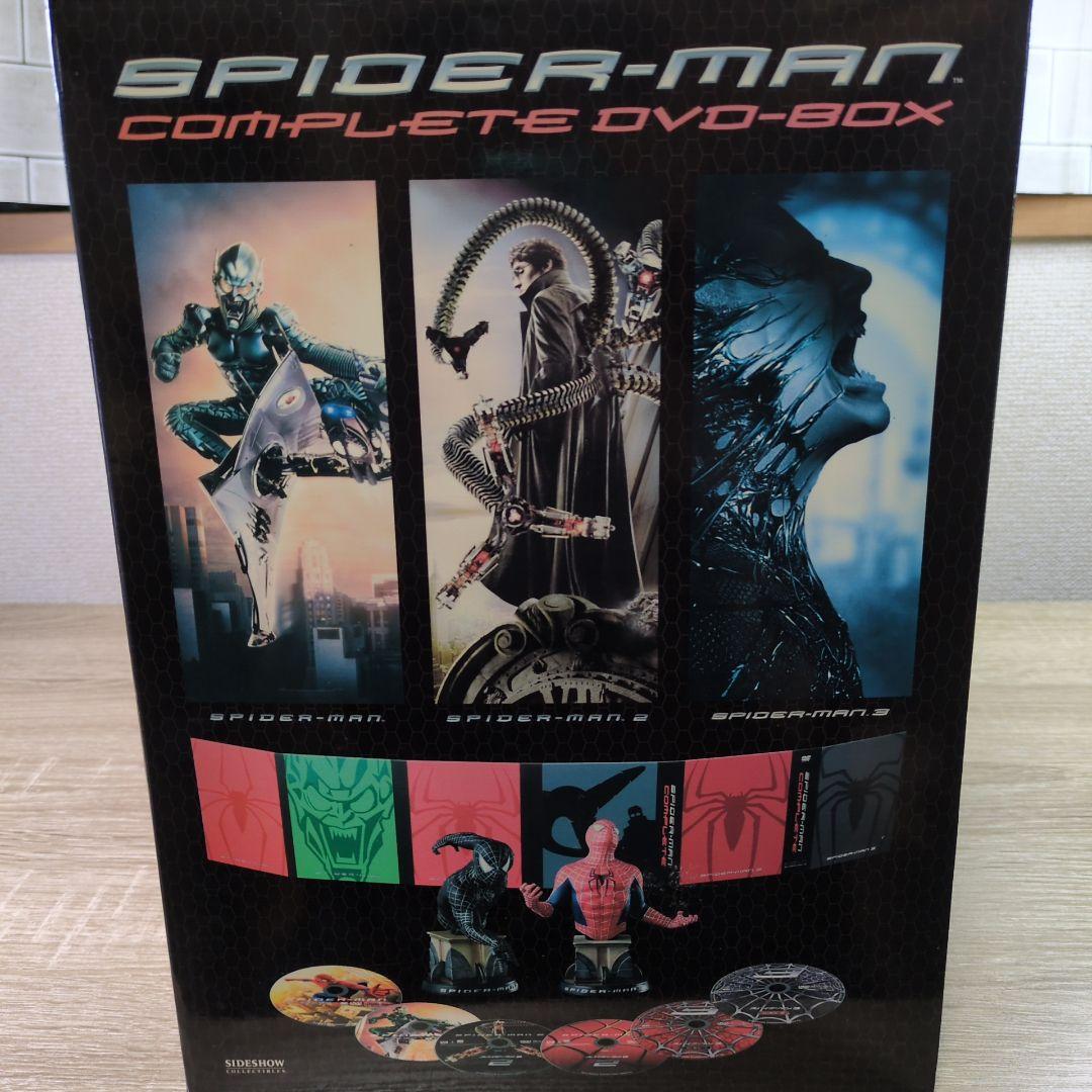 スパイダーマン コンプリートDVD BOX SIDESHOW製フィギュア2体