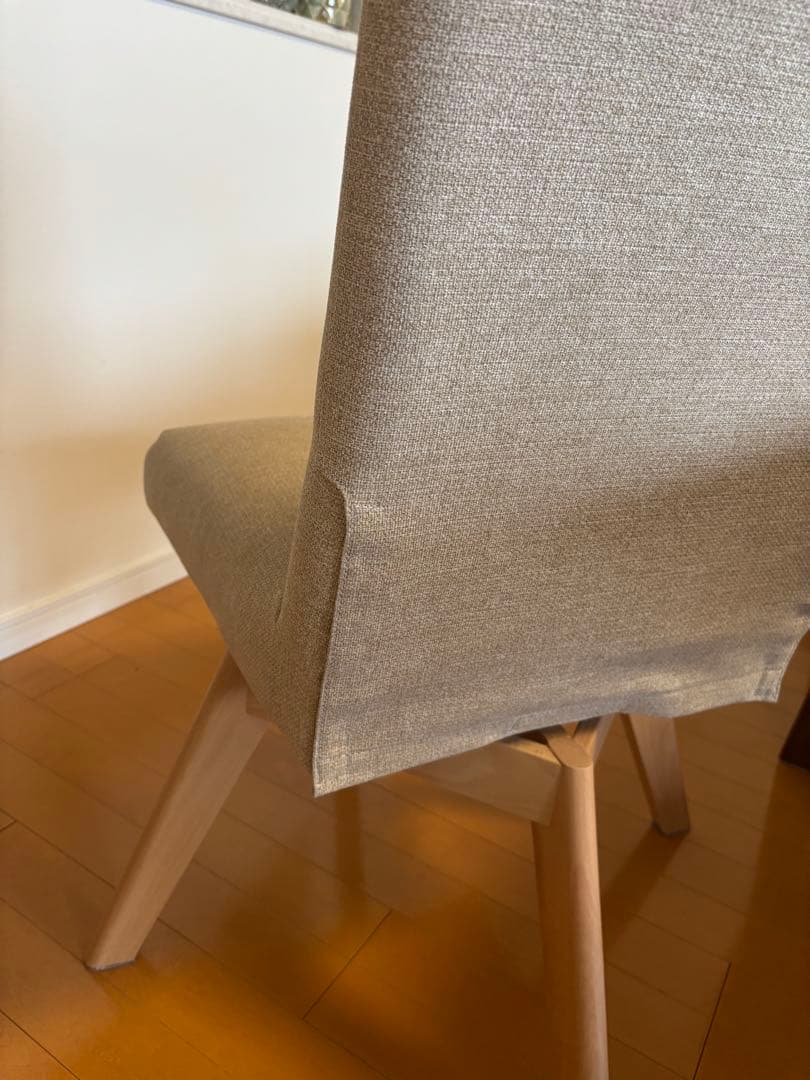 ファブリックダイニングチェア(Nコレクション C-60S NA/NSF-BE)