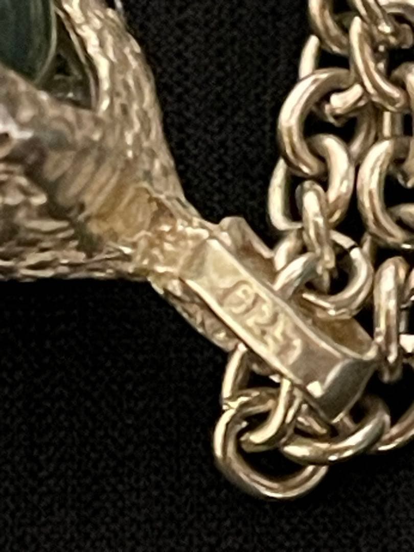 祖母の遺品アクセサリーセット925刻印指輪18k刻印サンゴのネックレス